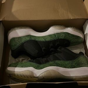 Jordan 11 snake skin retros with xl shirt to match